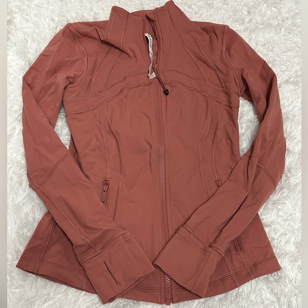 LULULEMON Define Jacket Luon Zip Up Brier Rose Size 6
